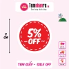 Combo 42 tem sale off giảm giá - Decan Temnhanre.vn, 2 cm, chỉ 7.000₫ (giá gốc 9.030₫)
