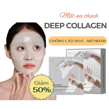 Combo 5-10-20 Mặt Nạ Thạch 83% Collagen Dưỡng Trắng Giảm Lão Hoá, Se Khít Lỗ Chân Lông - 98.000 VND