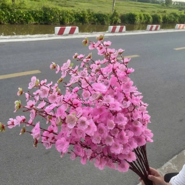 Combo 5-10 cành hoa mai, hoa đào dài 95cm - Trang trí Tết giá ưu đãi 22.000đ 3 Combo 5-10 cành hoa mai, hoa đào dài 95cm - Trang trí Tết giá ưu đãi 22.000đ 3