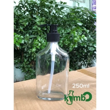 Combo 5-10 chai thủy tinh 250-500ml nước rửa tay, dầu gội - Kiểu cổ điển sang trọng cho spa 3 Combo 5-10 chai thủy tinh 250-500ml nước rửa tay, dầu gội - Kiểu cổ điển sang trọng cho spa 3