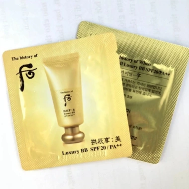 Combo 5-10 Gói Kem nền Whoo BB Cream 1ml Dưỡng da Chống nắng Cân bằng độ ẩm 34.000 VND 6 Combo 5-10 Gói Kem nền Whoo BB Cream 1ml Dưỡng da Chống nắng Cân bằng độ ẩm 34.000 VND 6