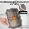 Combo 5-6 Hộp Inox 1.500ml, Nắp Đậy Silicone Hút Chân Không, Khay Inox – 48.000đ 6