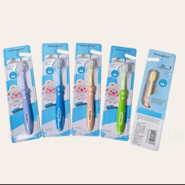 Combo 5 Bàn chải Trẻ em Adongfresh MSP 552 - Lông mềm, Giá chỉ 54.902₫, Giảm 13.726₫