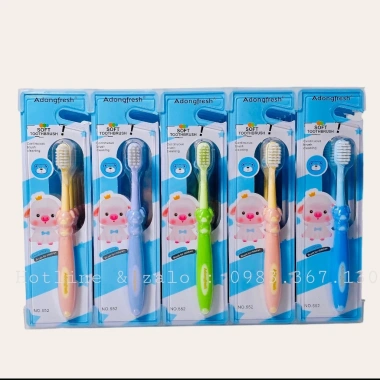 Combo 5 Bàn chải Trẻ em Adongfresh MSP 552 - Lông mềm, Giá chỉ 54.902₫, Giảm 13.726₫ 4