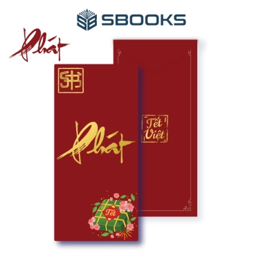 Combo 5 Bao Lì Xì Chữ Phúc Tài Phát Lộc Thọ - Tết Việt 2.026 Giá 59k - Sbooks