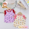 Combo 5 Bộ Cộc Tay Bé Gái Cánh Tiên Thun Mỏng Siêu Thoáng Dưới 3 tuổi 6-16kg Freeship Voucher Giá 54.200₫ 5