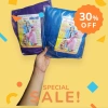 Combo 5 bộ quần áo mưa Nilong chống thấm nước, gấp gọn, dễ mang theo