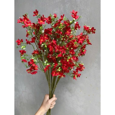 Combo 5 cành hoa lụa Nhất Chi Mai - Hoa trang trí cao cấp, phù hợp Tết, nhà và văn phòng, ưu đãi 77.888đ 7