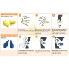 Combo 5 cặp nút tai chống ồn 3M 1.290 - Ngủ yên, học tập, bơi, giảm tiếng ồn hàng xóm, chỉ 125k 4