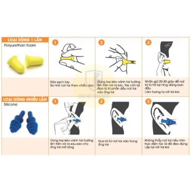 Combo 5 cặp nút tai chống ồn 3M 1.290 - Ngủ yên, học tập, bơi, giảm tiếng ồn hàng xóm, chỉ 125k 4