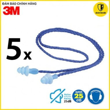 Combo 5 cặp nút tai chống ồn 3M 1.290 - Ngủ yên, học tập, bơi, giảm tiếng ồn hàng xóm, chỉ 125k 5