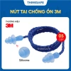 Combo 5 cặp nút tai chống ồn 3M 1.290 Silicone nhẹ, giảm ồn 25 dB - Xanh biển THINKSAFE