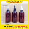 Combo 5 chai lọ nút nhọn PET 150-500ml - Đựng chiết mực, mỹ phẩm, dung dịch 55k 9