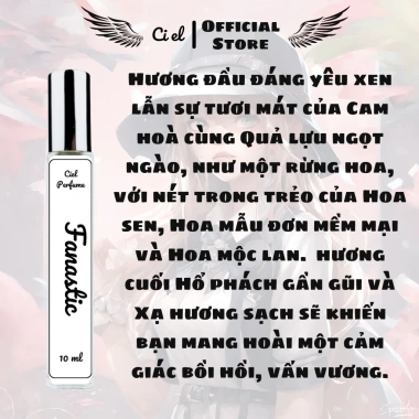 Combo 5 chai nước hoa nữ Ciel 10ml - Mua 4 tặng 1, Ngọt ngào, Cuốn hút, Gợi cảm - Chỉ 99.000₫ 3 Combo 5 chai nước hoa nữ Ciel 10ml - Mua 4 tặng 1, Ngọt ngào, Cuốn hút, Gợi cảm - Chỉ 99.000₫ 3