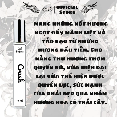 Combo 5 chai nước hoa nữ Ciel 10ml - Mua 4 tặng 1, Ngọt ngào, Cuốn hút, Gợi cảm - Chỉ 99.000₫