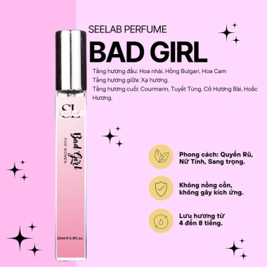 Combo 5 chai nước hoa nữ Seelab - Quyến rũ, Sang trọng, Nổi bật và Tặng 1c 10ml mùi ngẫu nhiên - 175k 4 Combo 5 chai nước hoa nữ Seelab - Quyến rũ, Sang trọng, Nổi bật và Tặng 1c 10ml mùi ngẫu nhiên - 175k 4