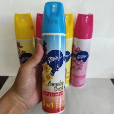 Combo 5 chai Nước hoa xịt phòng Familife 5 mùi 350ml - Giá ưu đãi 113.000 VND 8