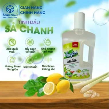 Combo 5 chai Nước lau sàn Senfort 1.000ml - Hương Bạc Hà, Chanh Sả, Hoa Lily - Giá 107.000đ, tiết kiệm 28.890đ 5