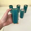 Combo 5 chậu bonsai mini lục ống gốm xanh - Giá ưu đãi 80.000đ 2