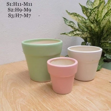 Combo 5 chậu sứ Bát Tràng mini - Trồng sen đá, xương rồng, chậu để bàn đẹp, giá 35.000 VND