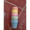 Combo 5 chậu sứ Bát Tràng mini - Trồng sen đá, xương rồng, chậu để bàn đẹp, giá 35.000 VND 5