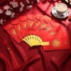 Combo 5 chiếc Bao Lì Xì Hình Quạt - Quà Tặng Đám Cưới & Lễ Năm Mới HJV40 Giá Ưu Đãi 105,105₫