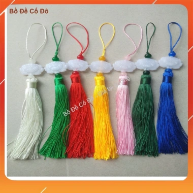 Combo 5 dây Tua Rua Hoa Sen Nhiều Màu - Treo Váy Áo Dài, Lá Bồ Đề, Sáo Cổ Trang 30.400₫