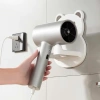 Combo 5 Giá Đỡ Máy Sấy Tóc Dán Tường Hình Gấu Hoạt Hình - Đa Năng, Chất Liệu Cao Cấp, Giá 27.000₫ 4