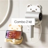 Combo 5 Giá Đỡ Máy Sấy Tóc Dán Tường Hình Gấu Hoạt Hình - Đa Năng, Chất Liệu Cao Cấp, Giá 27.000₫ 7