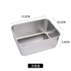 Combo 5 Hộp Đựng Thực Phẩm INOX Vuông Bé, Nắp Nhựa - Tiết Kiệm Nhà Bếp, Giá 40.000 VND 3