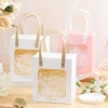 Combo 5 Hộp Quà Giấy Dày, Quai Cói, Cửa Sổ Mica Chống Nước, Quà Tết Valentine 4
