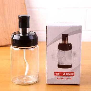 Combo 5 Hũ Đựng Gia Vị Kèm Thìa Thông Minh - Tiết Kiệm Không Gian, Giá Ưu Đãi 59.900