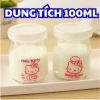 Combo 5 Hũ Thủy Tinh Sữa Chua Béo 200ml và Hủ Thạch Rau Câu, Mứt, Nắp Đậy Kín Tiện Lợi - Giá 16.500 VND 7