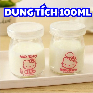 Combo 5 Hũ Thủy Tinh Sữa Chua Béo 200ml và Hủ Thạch Rau Câu, Mứt, Nắp Đậy Kín Tiện Lợi - Giá 16.500 VND 7