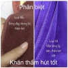 Combo 5 khăn cotton có móc - Lau xe, tay, bếp, nail, bảo đảm hàng dày 36k 3