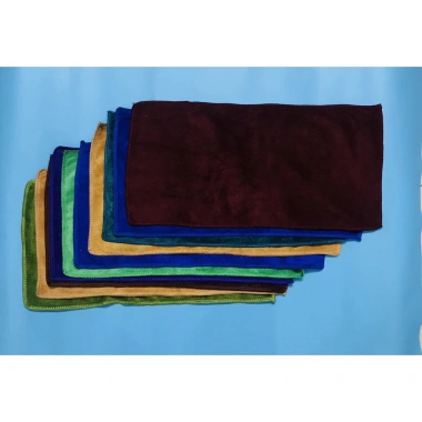 Combo 5 khăn cotton có móc - Lau xe, tay, bếp, nail, bảo đảm hàng dày 36k