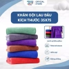 Combo 5 khăn gội đầu lau đầu 35x75 Microfiber mềm mại, thấm hút tốt, đa năng spa làm tóc giá 19.000 VND