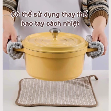 Combo 5 Khăn Lau Bếp Cao Cấp Cozyhome - Thấm Nước, Không Xơ, Đa Năng, Giá 20.000 VND 7 Combo 5 Khăn Lau Bếp Cao Cấp Cozyhome - Thấm Nước, Không Xơ, Đa Năng, Giá 20.000 VND 7