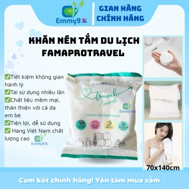 Combo 5 Khăn tắm nén du lịch Famapro tiện lợi – Giá chỉ 105.000 VNĐ, hàng Việt Nam
