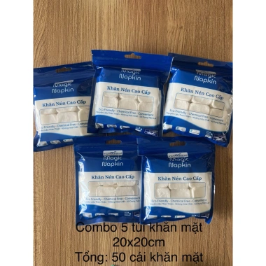Combo 5 Khăn tắm nén du lịch Famapro tiện lợi – Giá chỉ 105.000 VNĐ, hàng Việt Nam