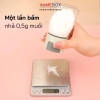 Combo 5 lọ đựng gia vị thủy tinh 180ml - Nút bấm chống ẩm, gọn gàng cho bếp 3