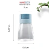 Combo 5 lọ đựng gia vị thủy tinh 180ml - Nút bấm chống ẩm, gọn gàng cho bếp 7
