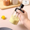 Combo 5 Lọ Gia Vị Thủy Tinh Gắn Thìa Lấy Thông Minh - Chịu Nhiệt Độ Cao, Bền Bỉ 97 Homely 2
