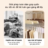 Combo 5 Móc Gỗ Treo Quần Áo Đồ Lót Áo Ngực JYoohome Sang Trọng, Giá 89.000₫ 2