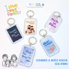Combo 5 Móc Khóa RIN HUDA - Thông Điệp Cổ Vũ, Tích Cực, Bùa May Mắn, Lời Nhắn Nhủ - 58.000₫ 6