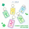 Combo 5 Móc Khóa RIN HUDA - Thông Điệp Cổ Vũ, Tích Cực, Bùa May Mắn, Lời Nhắn Nhủ - 58.000₫ 7