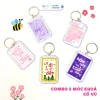 Combo 5 Móc Khóa RIN HUDA - Thông Điệp Cổ Vũ, Tích Cực, Bùa May Mắn, Lời Nhắn Nhủ - 58.000₫ 8