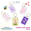 Combo 5 Móc Khóa RIN HUDA - Thông Điệp Cổ Vũ, Tích Cực, Bùa May Mắn, Lời Nhắn Nhủ - 58.000₫ 9