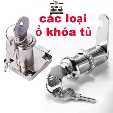 Combo 5 ổ khóa tủ Everygood - khóa hộc kéo, khóa tủ gỗ chắc chắn, chỉ 54.000đ