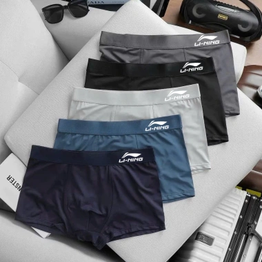 Combo 5 quần boxer nam KOZTEMO vải thun lạnh co dãn 4 chiều thoáng khí - 155.421₫